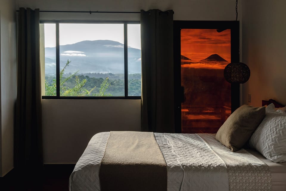 Deluxe Double Room, Balcony, Mountain View | WiFi (free), bed sheets