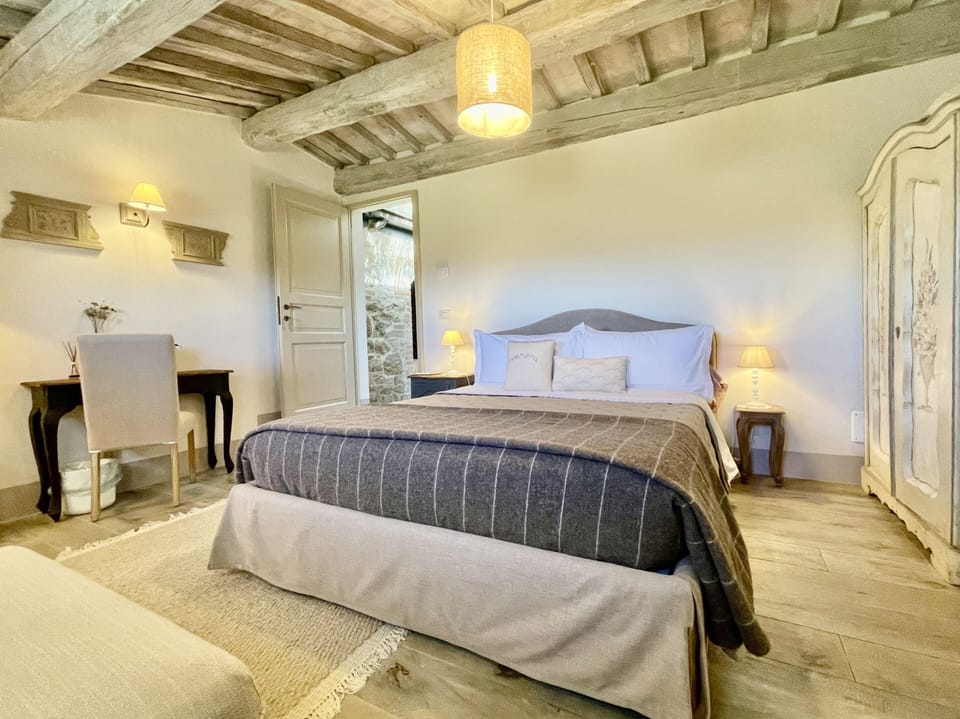 Double Room, Ensuite, Valley View (Camera con Vista ) | Premium bedding, memory foam beds, minibar, in-room safe