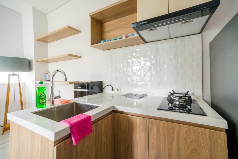 Villa, 1 Bedroom, Private Pool | Private kitchenette | Coffee/tea maker, fridge, electric kettle, cookware/dishes/utensils