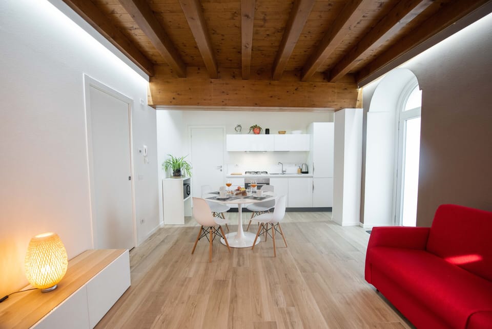 Design Apartment | Living area | 50-inch flat-screen TV with digital channels, TV