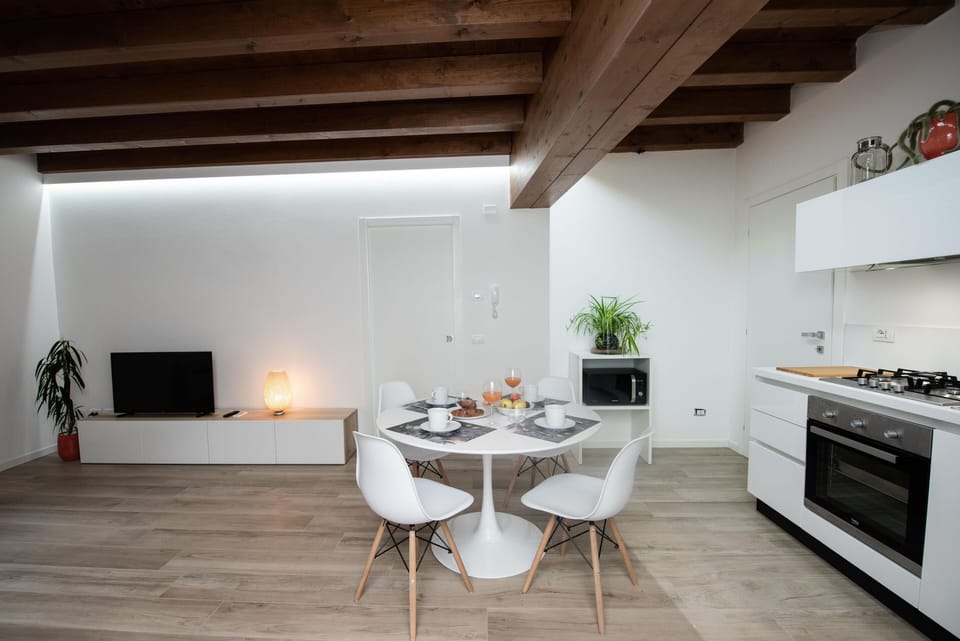 Design Apartment | Living area | 50-inch flat-screen TV with digital channels, TV