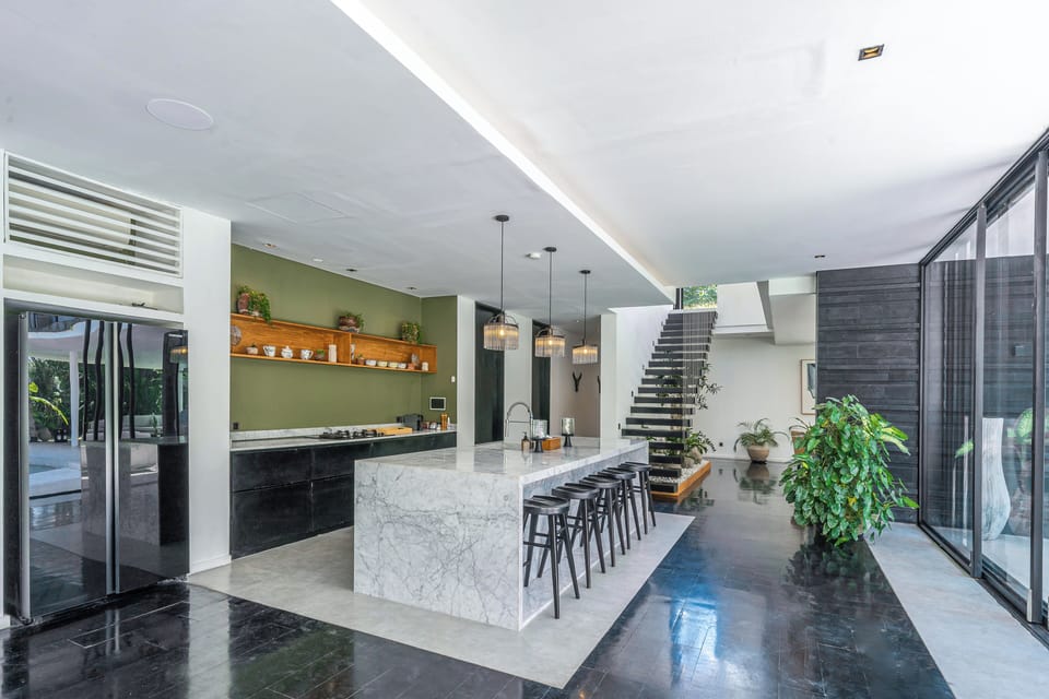 Luxury Villa, 6 Bedrooms | Private kitchen | Full-size fridge, microwave, stovetop, cookware/dishes/utensils