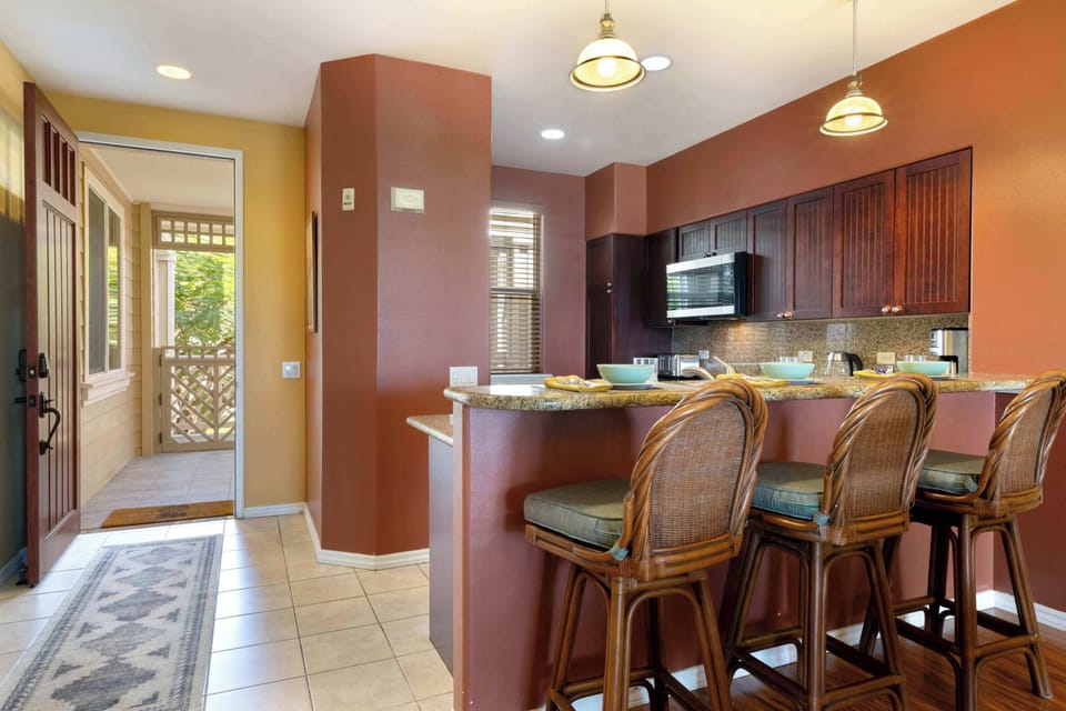 Condo, Multiple Beds, Lanai, Golf View (Fairway Villas N23) | Private kitchen | Fridge, microwave, oven, stovetop