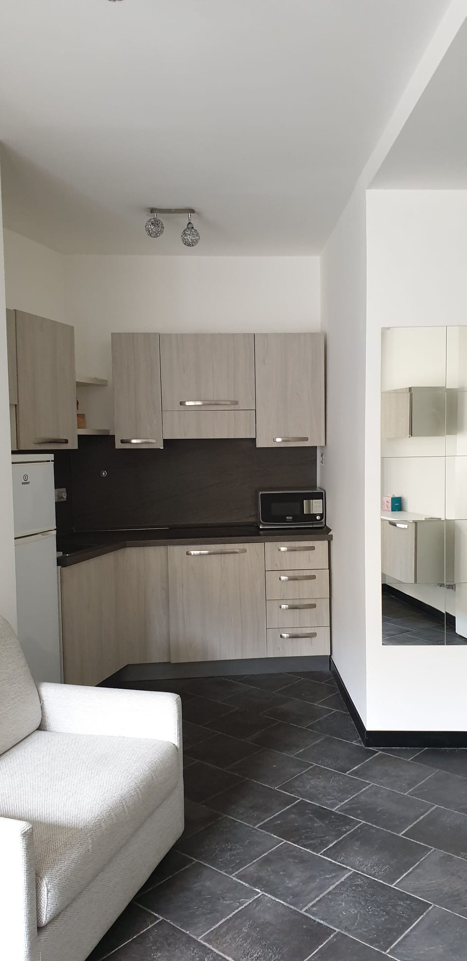 City Apartment | Living room | 32-inch flat-screen TV with cable channels, TV