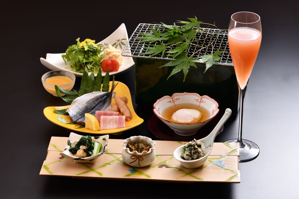 Daily Japanese breakfast for a fee
