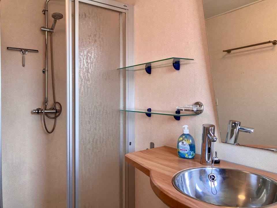 6 Pers Holiday Home Aurora With Directly on the Lauwersmeer House in Anjum