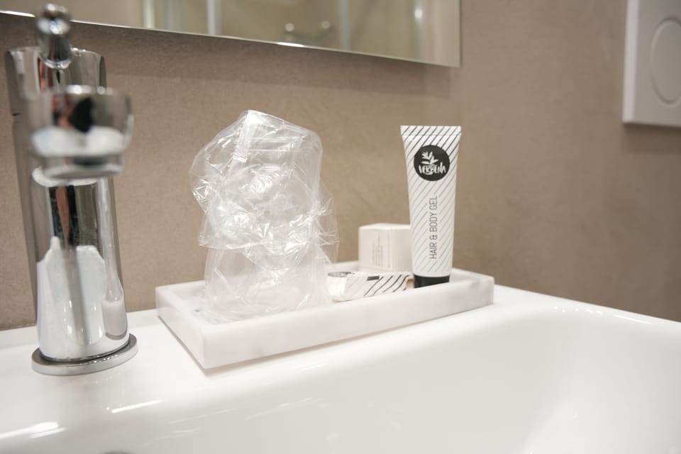 Shower, rainfall showerhead, hair dryer, bidet