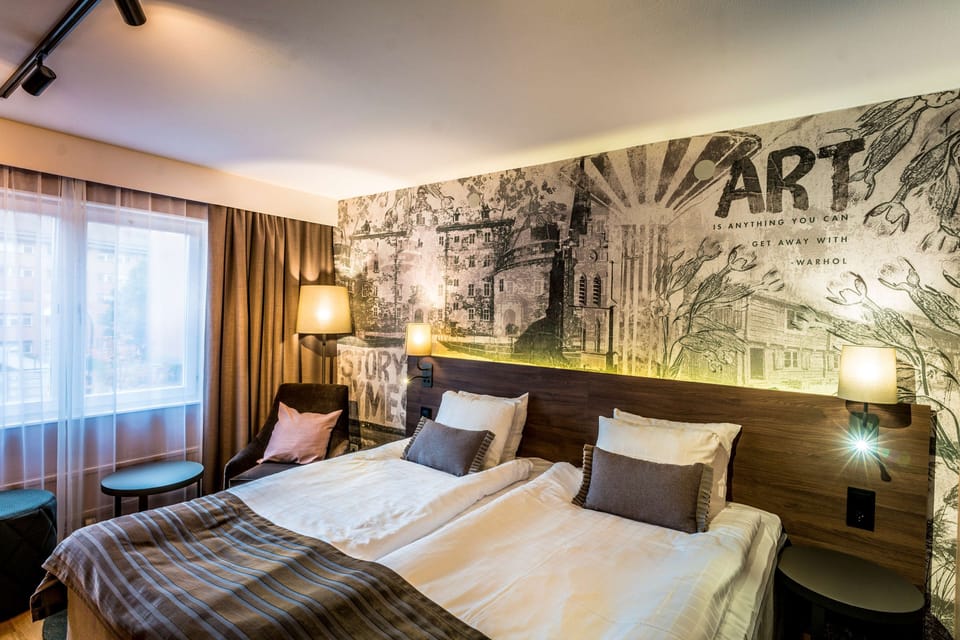 Superior Twin Room | In-room safe, desk, blackout drapes, iron/ironing board
