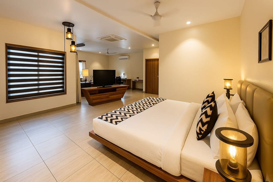 Luxury Room | In-room safe, individually decorated, individually furnished, desk
