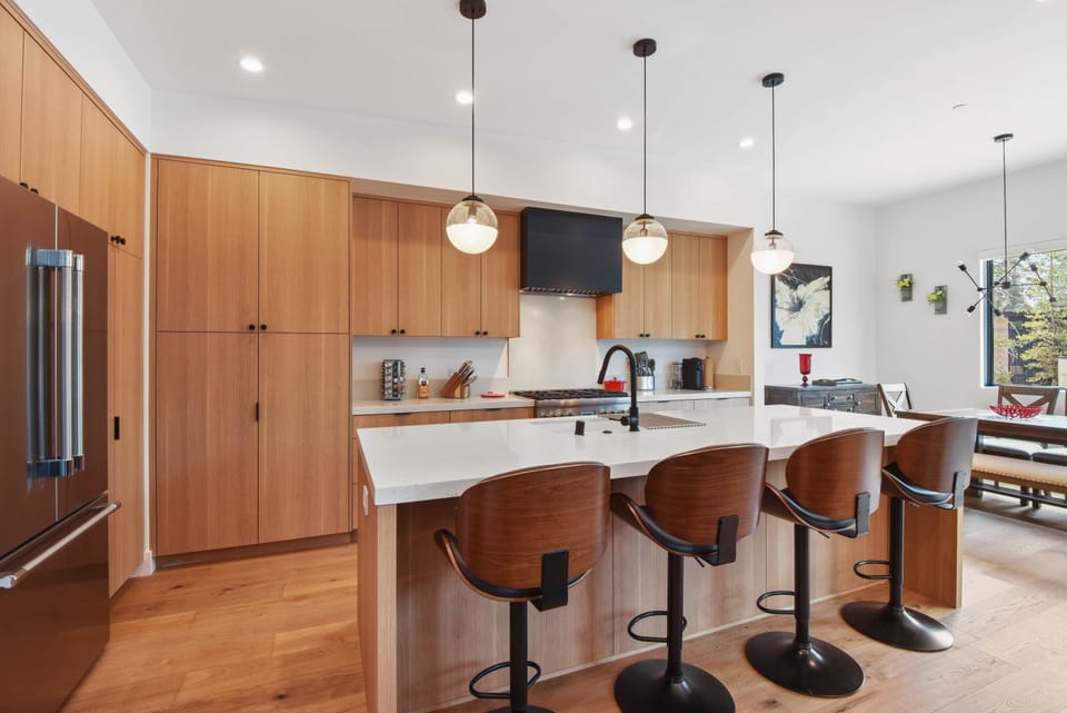 Townhome, Multiple Beds, Hot Tub, Mountain View (Paradise at The Palisades) | Private kitchen | Fridge, microwave, oven, stovetop