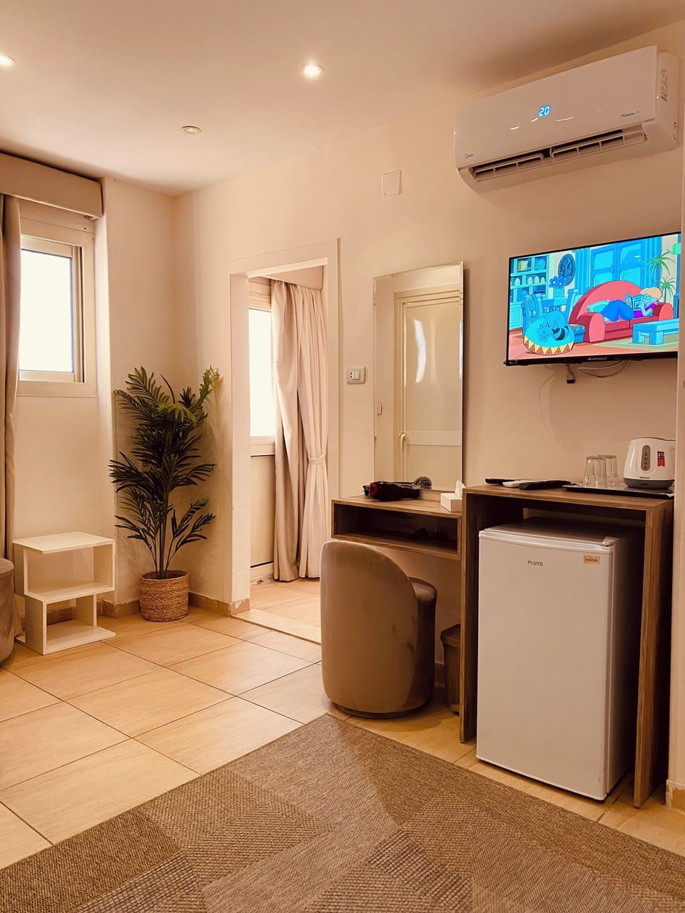 Deluxe Double Room | Egyptian cotton sheets, premium bedding, pillowtop beds, free minibar