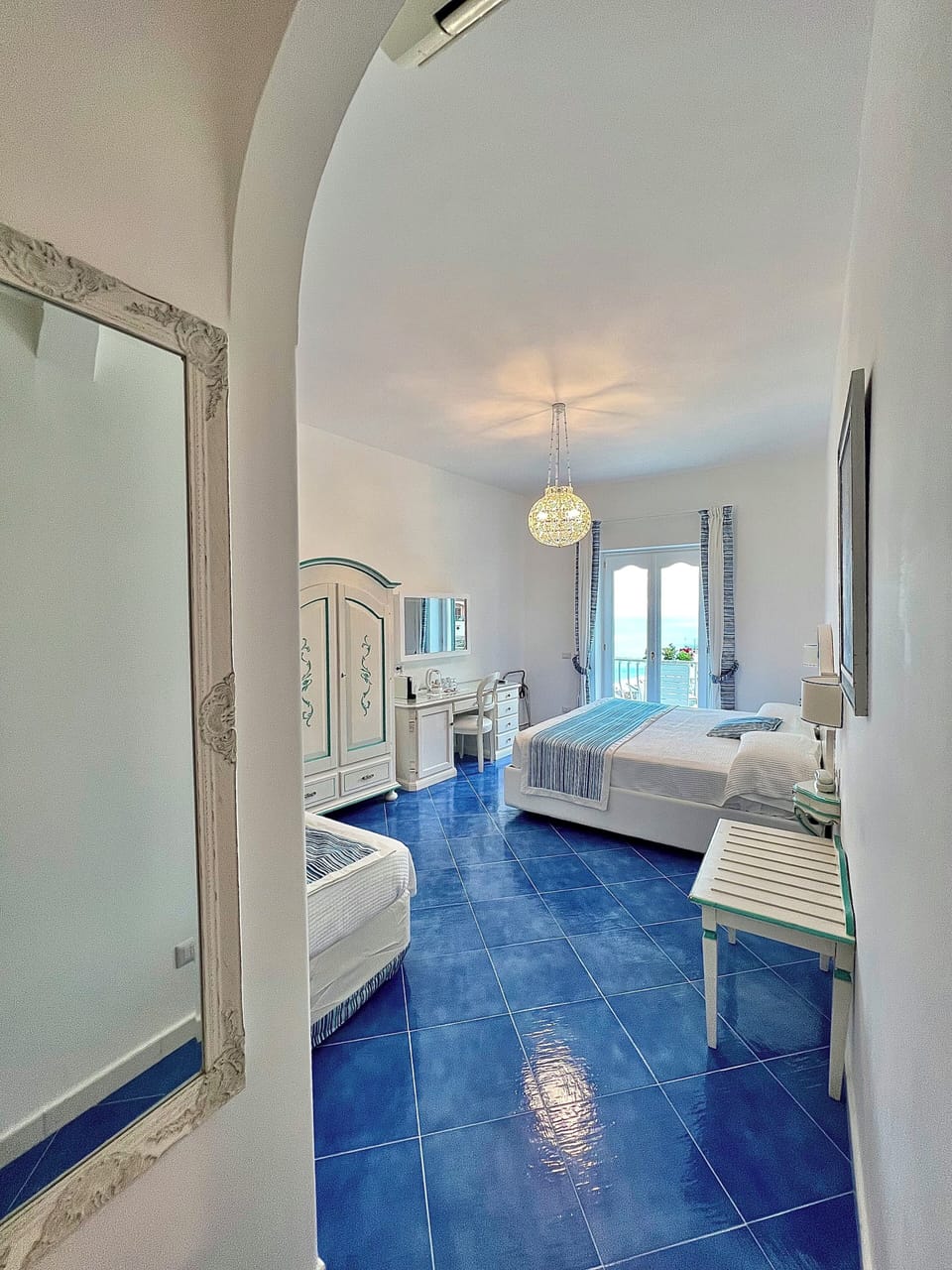 Family Triple Room, Balcony | 1 bedroom, down comforters, in-room safe, blackout drapes