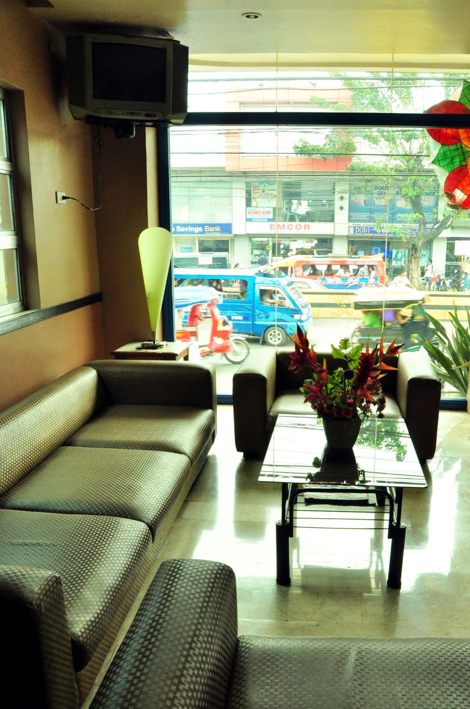 Lobby sitting area