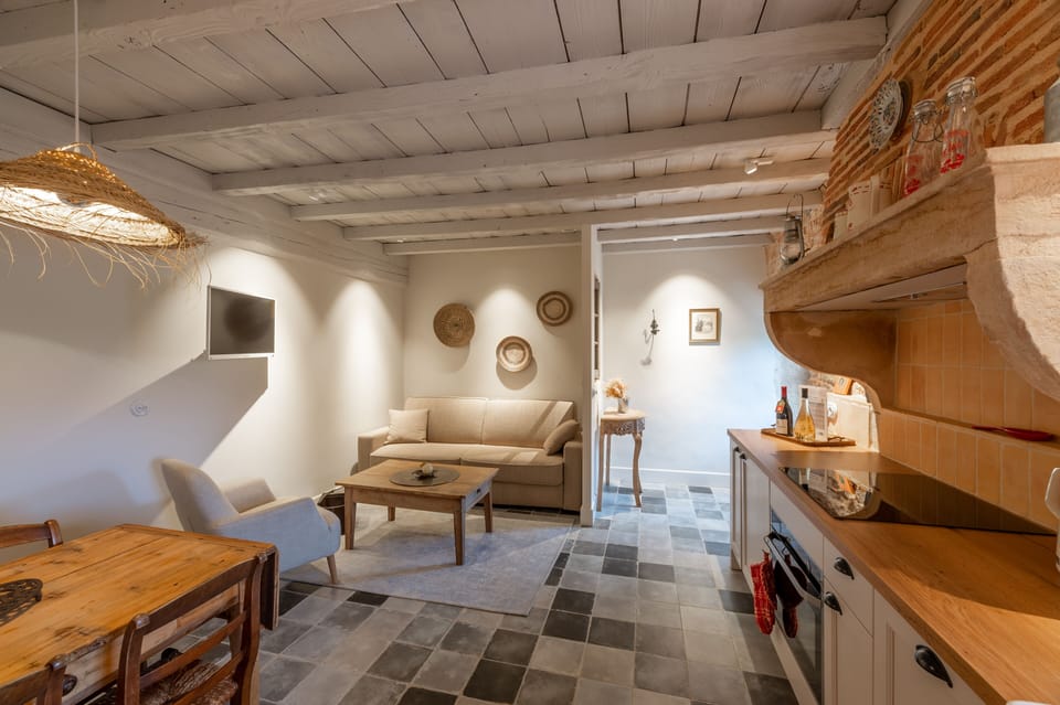 Romantic Apartment, Garden View (Appartement du Paradis) | Lounge