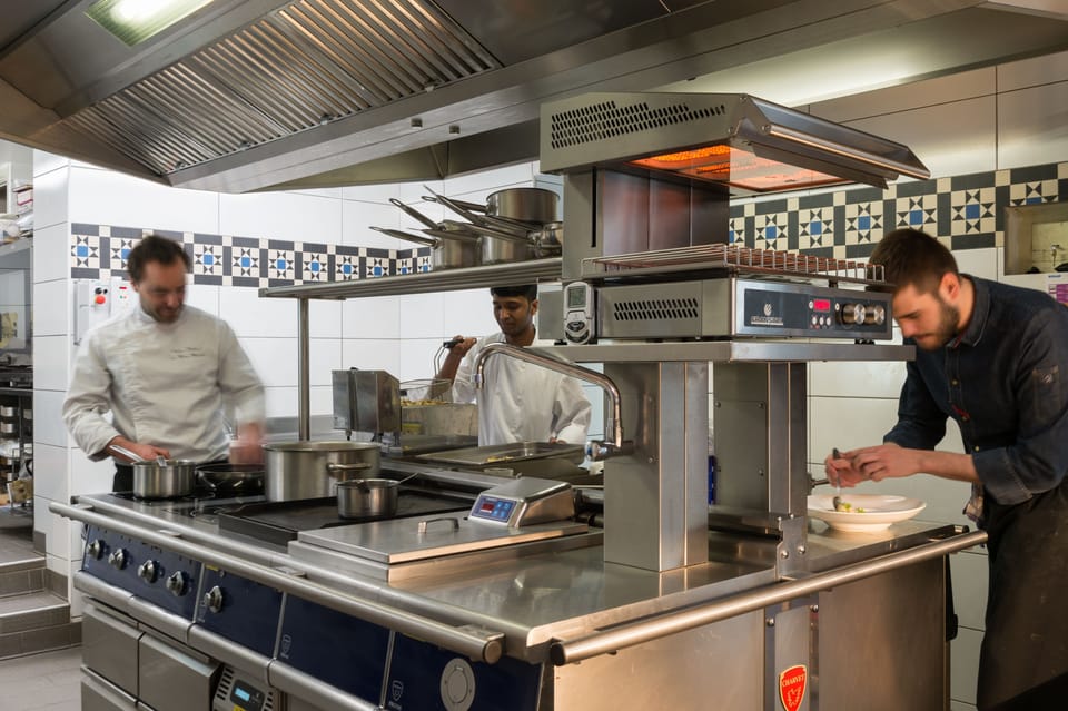 Lunch and dinner served, local cuisine