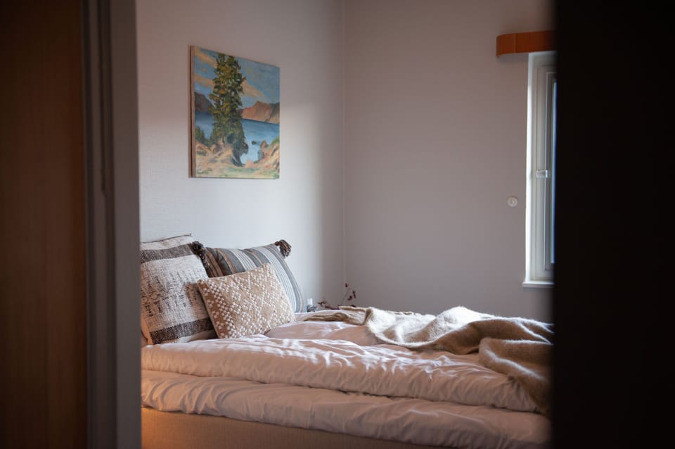 Iron/ironing board (on request), WiFi (free), bed sheets