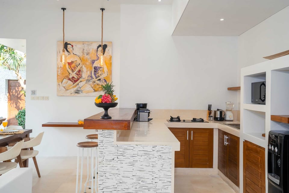 Basic Villa, Multiple Beds | Private kitchen | Fridge, microwave, stovetop, coffee/tea maker