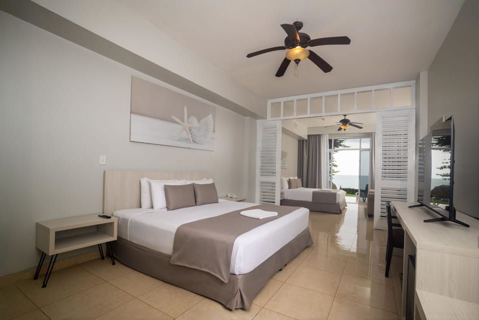Premium bedding, down comforters, memory foam beds, minibar