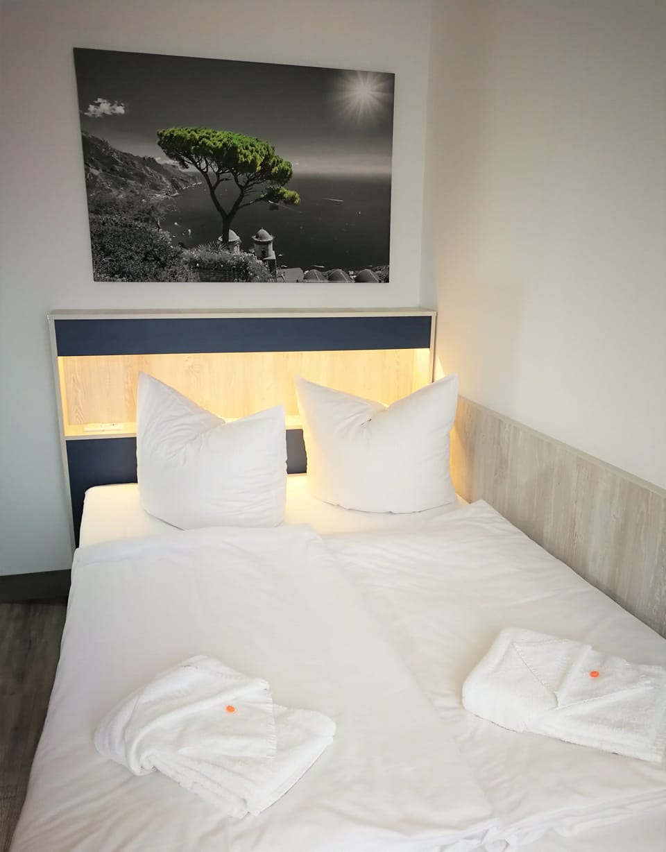 Economy Double Room | Hypo-allergenic bedding, down comforters, pillowtop beds, in-room safe