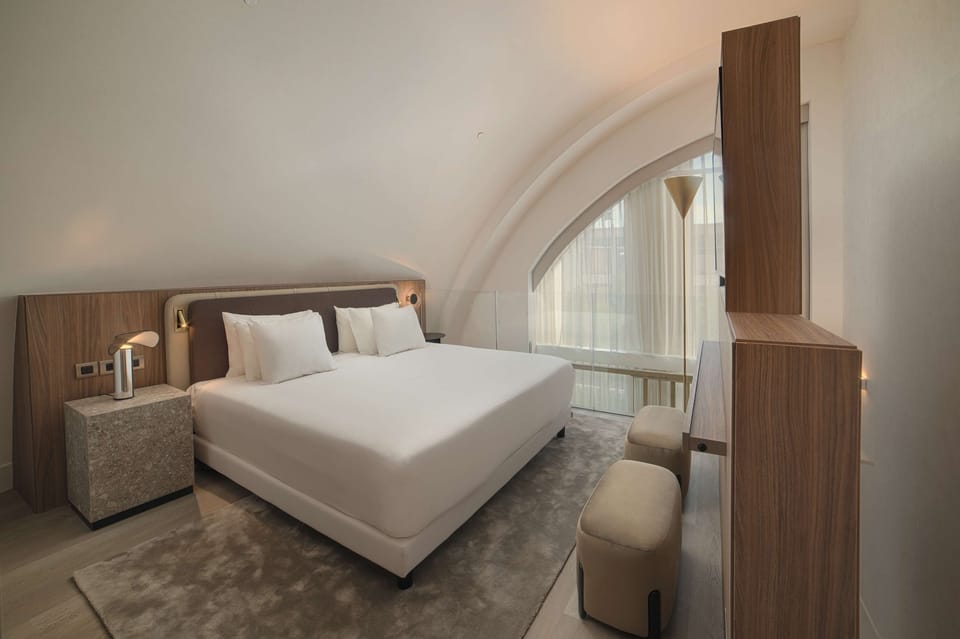 Down comforters, minibar, in-room safe, individually decorated