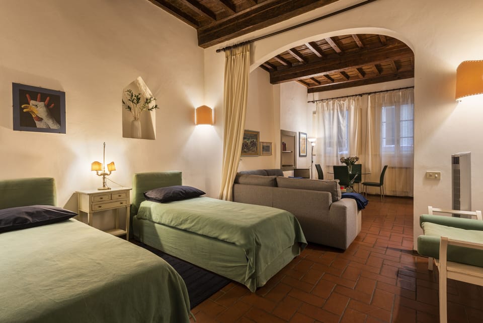 Comfort Studio | Premium bedding, down comforters, individually furnished