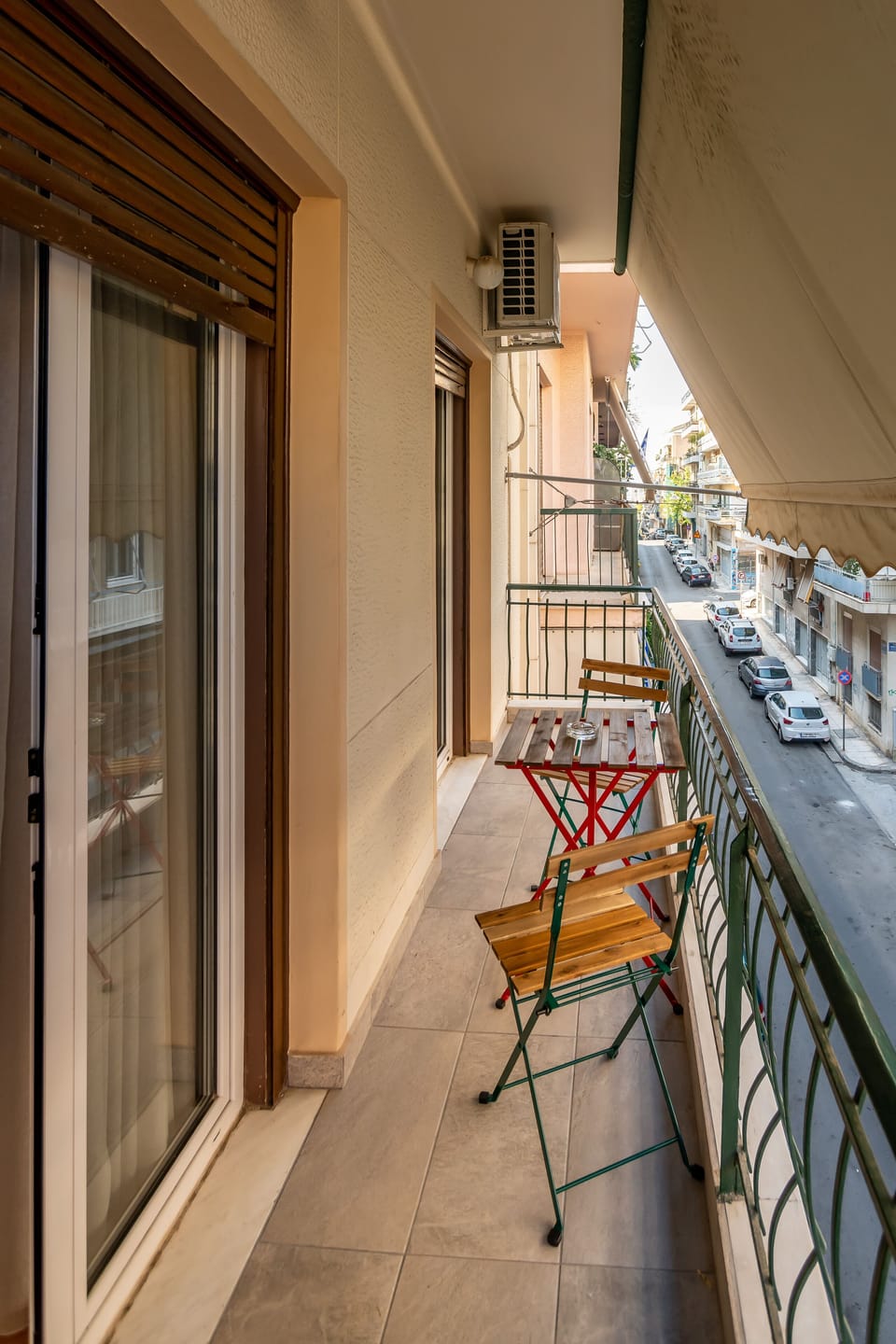 City Apartment | Balcony view