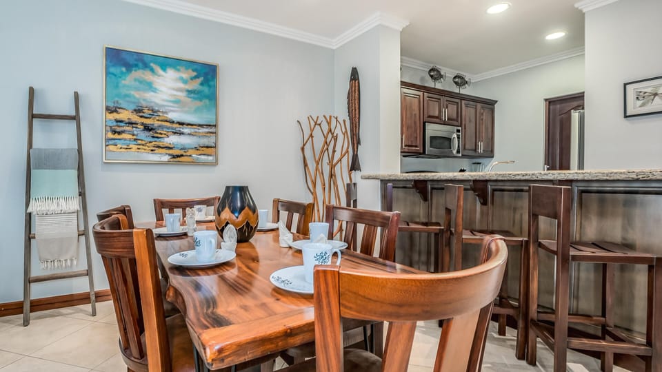 Condo, 2 Bedrooms, Accessible, Beach View | Private kitchen | Full-size fridge, microwave, stovetop, coffee/tea maker