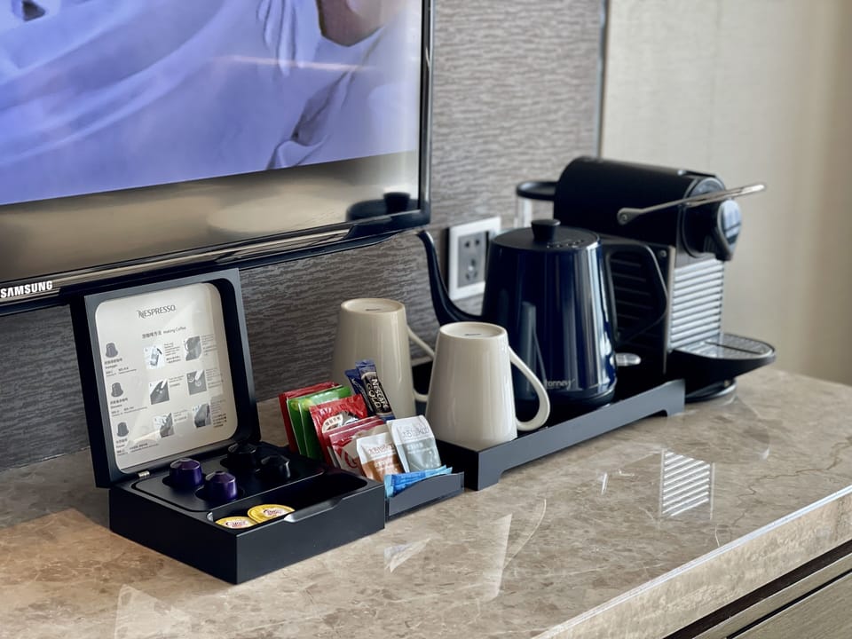 The Level Room | Minibar (some free items), in-room safe, desk, soundproofing