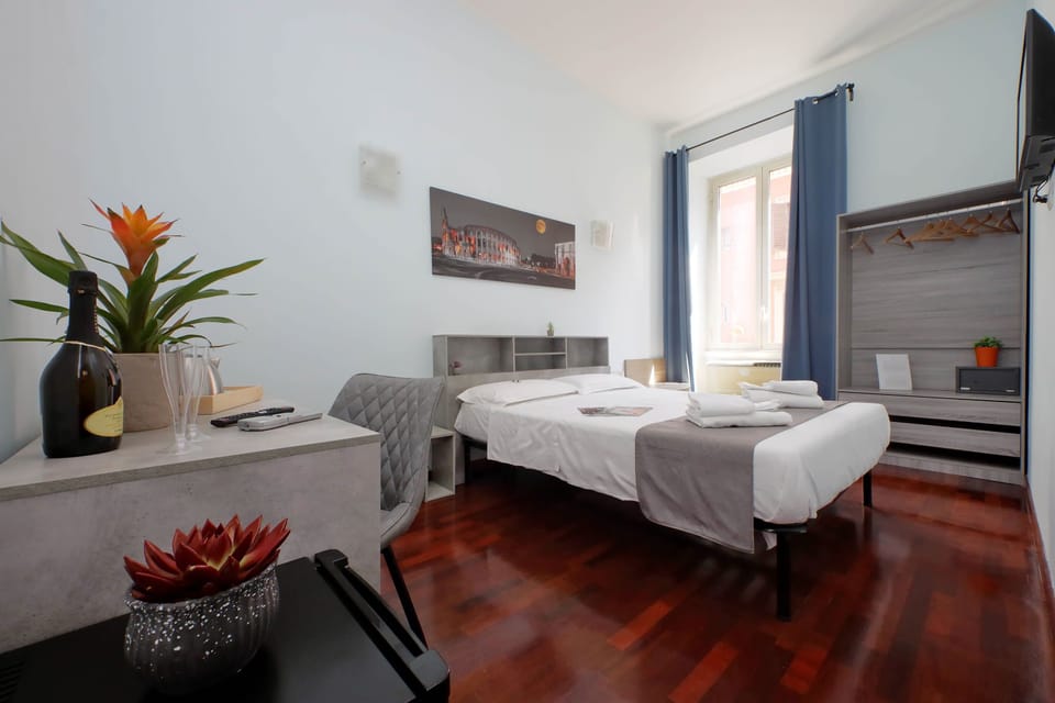Standard Double Room (Guesthouse) | Minibar, in-room safe, individually decorated, individually furnished