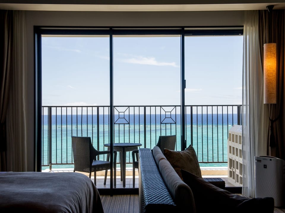 Corner Room, Ocean View, Non Smoking (5F-9F) | Balcony view