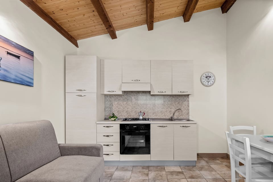 Appartamento con Terrazza | Private kitchen | Full-size fridge