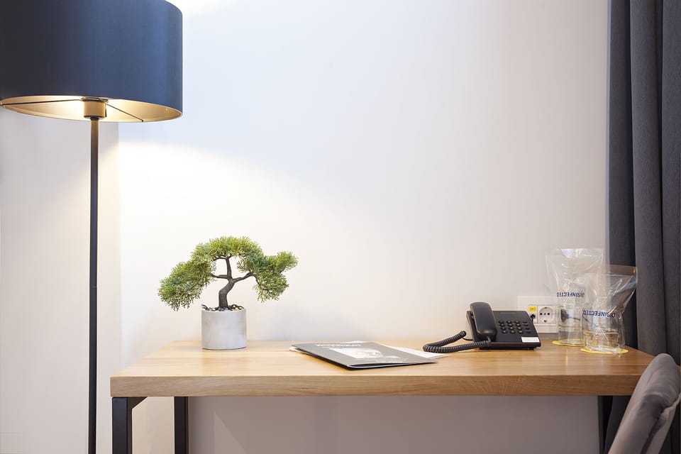 Minibar, desk, soundproofing, free WiFi