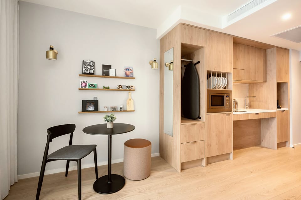 Wilde Accessible Studio | In-room safe, individually decorated, individually furnished