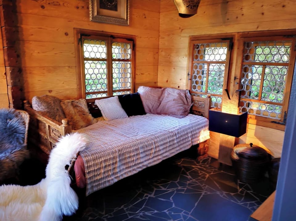 Chalet, 1 Bedroom, Smoking, Balcony | 2 bedrooms, travel crib
