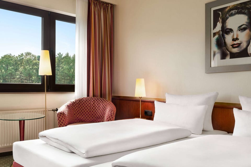 Comfort Room | Individually decorated, individually furnished, desk, laptop workspace