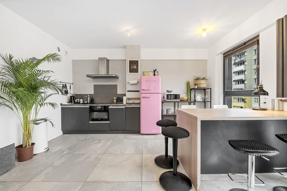 Comfort Apartment | Private kitchen | Espresso maker, fridge, microwave, oven