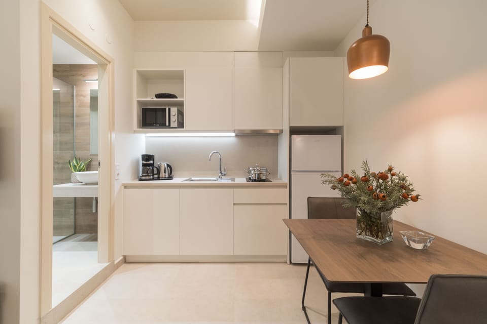 Standard Triple Room | Private kitchen | Fridge, microwave, stovetop, electric kettle