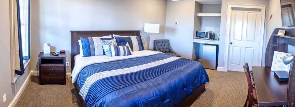 Laptop workspace, iron/ironing board, WiFi (free), bed sheets