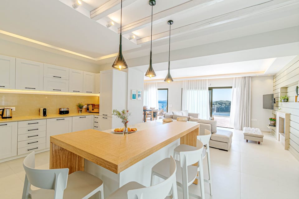 Luxury Villa, Ensuite, Sea View (Villa Mara) | Private kitchen