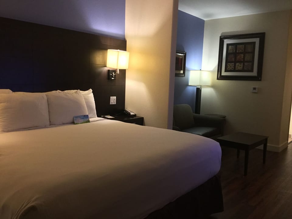 Iron/ironing board, cribs (free), WiFi (free), alarm clocks