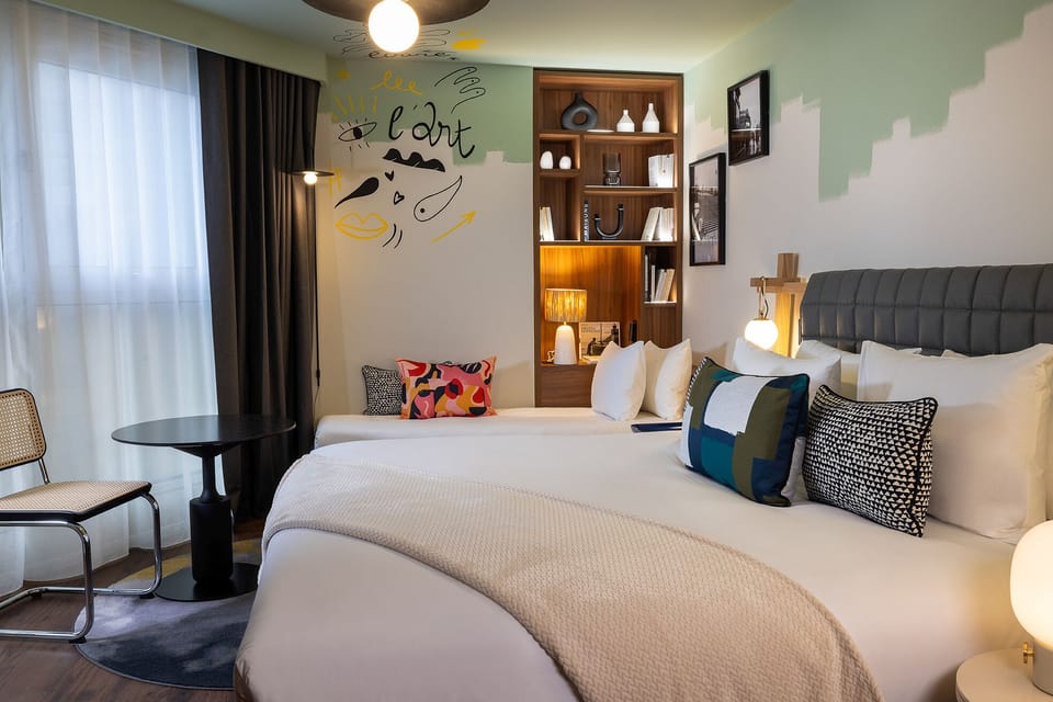 Andre Eiffel Prestige | Premium bedding, pillowtop beds, in-room safe, desk
