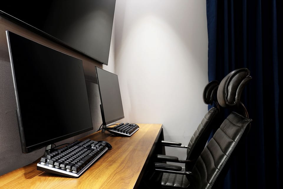 Gaming Room | Blackout drapes, soundproofing, iron/ironing board, free WiFi