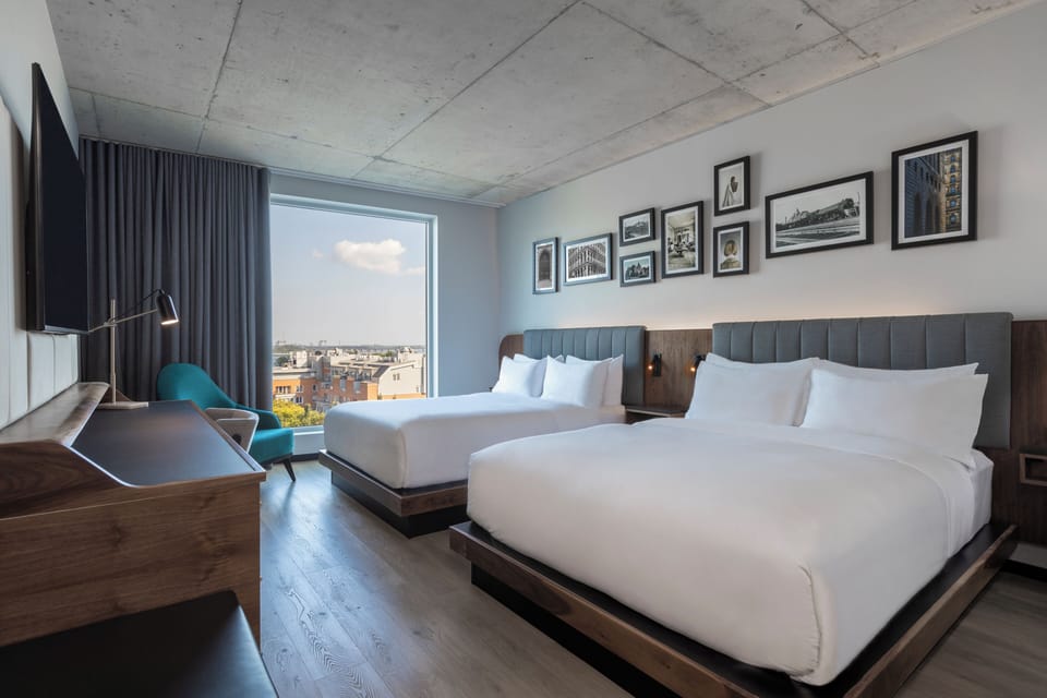 Room, 2 Queen Beds (High Floor) | Hypo-allergenic bedding, in-room safe, individually decorated
