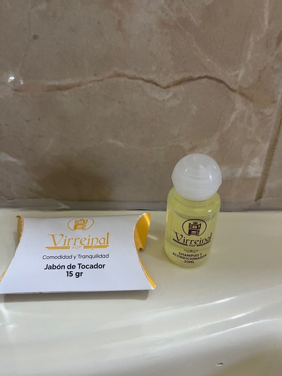 Shower, free toiletries, towels, soap