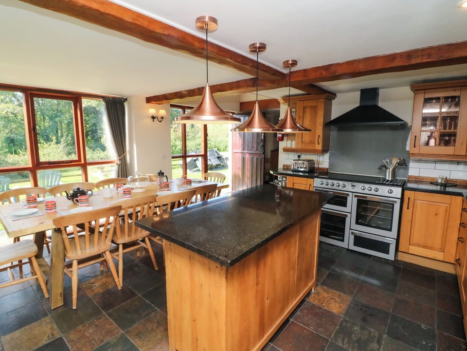 Fridge, microwave, dishwasher, electric kettle