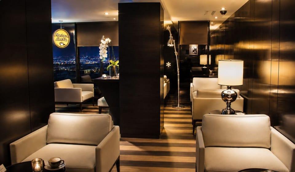 Lobby sitting area