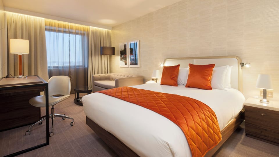 In-room safe, desk, iron/ironing board, free cribs/infant beds
