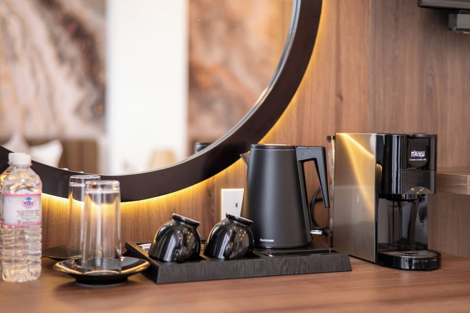 Superior Twin Room, Partial Sea View | Premium bedding, memory foam beds, minibar, in-room safe