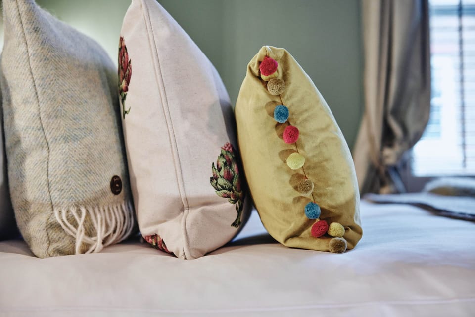 Hypo-allergenic bedding available, desk, laptop workspace, soundproofing