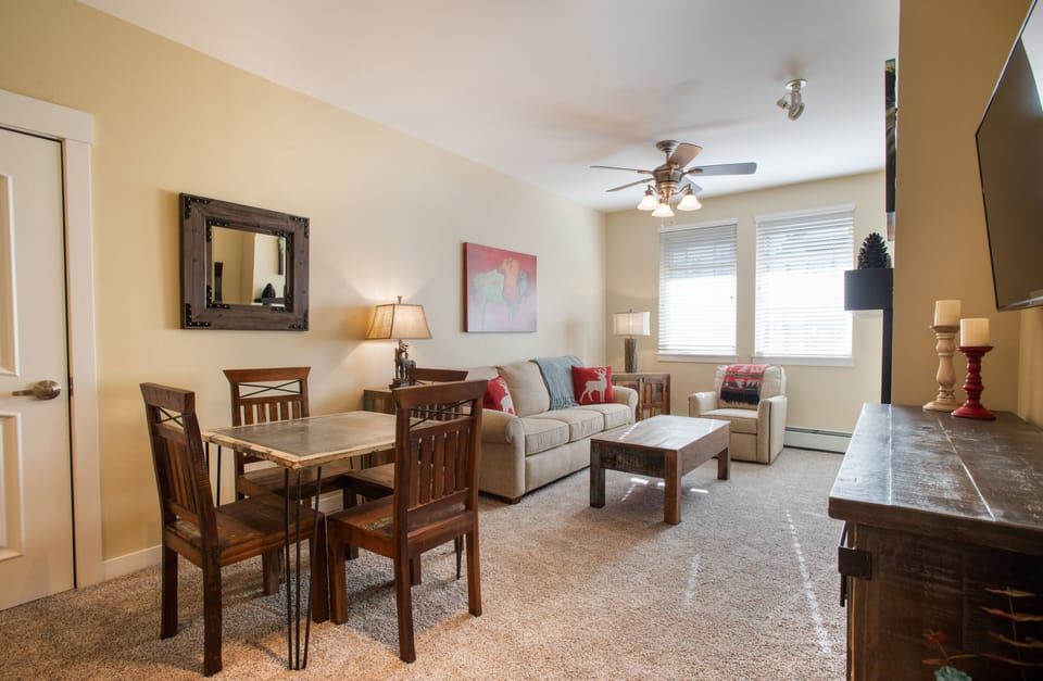 Condo, 1 Bedroom | Living area | TV
